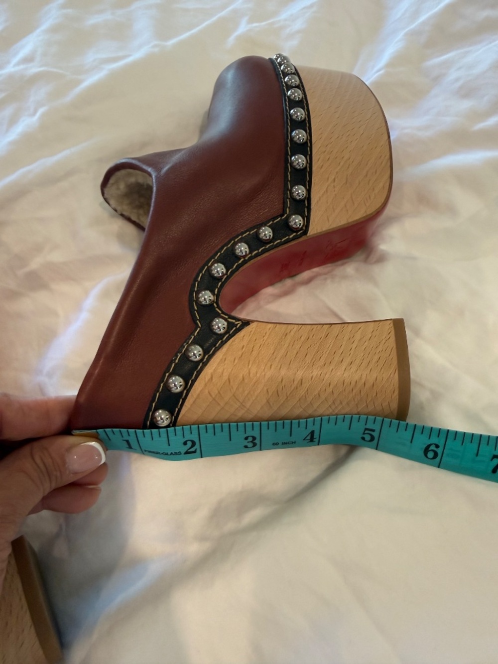 Christian Louboutin Leather Mules - Picture 6 of 7